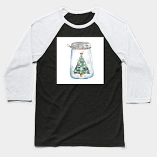 Christmas Tree in a Jar Baseball T-Shirt